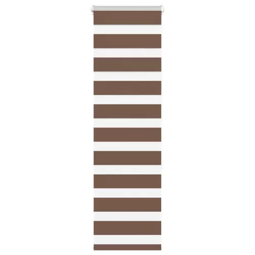 vidaXL zebrafüggönnyel barna szövetszélesség 40,9 cm poliészter