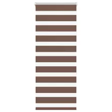   vidaXL zebrafüggönnyel barna szövetszélesség 50,9 cm poliészter