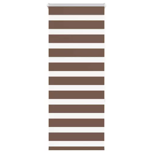 vidaXL zebrafüggönnyel barna szövetszélesség 50,9 cm poliészter