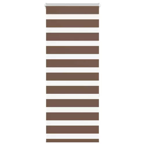 vidaXL zebrafüggönnyel barna szövetszélesség 60,9 cm poliészter