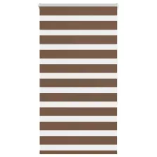   vidaXL zebrafüggönnyel barna szövetszélesség 70,9 cm poliészter