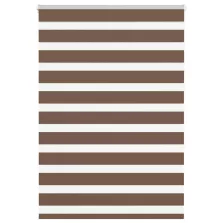   vidaXL zebrafüggönnyel barna szövetszélesség 90,9 cm poliészter