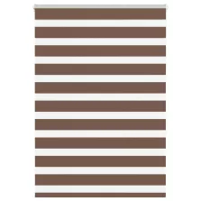   vidaXL zebrafüggönnyel barna szövetszélesség 95,9 cm poliészter