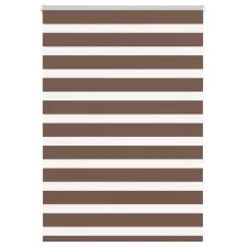   vidaXL zebrafüggönnyel barna szövetszélesség 105,9 cm poliészter
