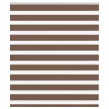   vidaXL zebrafüggönnyel barna szövetszélesség 120,9 cm poliészter