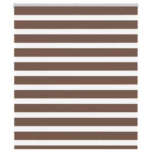 vidaXL zebrafüggönnyel barna szövetszélesség 120,9 cm poliészter