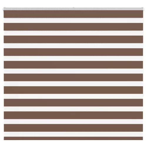 vidaXL zebrafüggönnyel barna szövetszélesség 160,9 cm poliészter