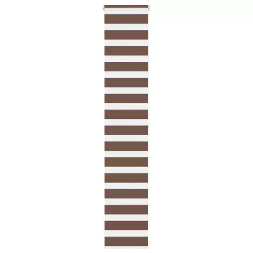 vidaXL zebrafüggönnyel barna szövetszélesség 40,9 cm poliészter