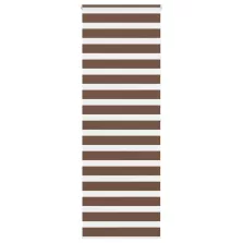   vidaXL zebrafüggönnyel barna szövetszélesség 70,9 cm poliészter