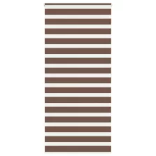   vidaXL zebrafüggönnyel barna szövetszélesség 95,9 cm poliészter