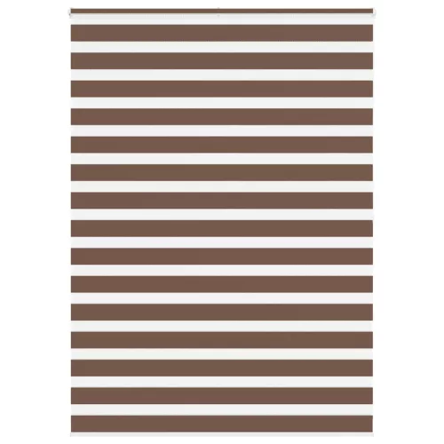 vidaXL zebrafüggönnyel barna szövetszélesség 150,9 cm poliészter