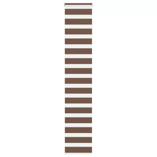 vidaXL zebrafüggönnyel barna szövetszélesség 40,9 cm poliészter