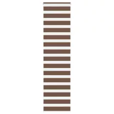   vidaXL zebrafüggönnyel barna szövetszélesség 50,9 cm poliészter