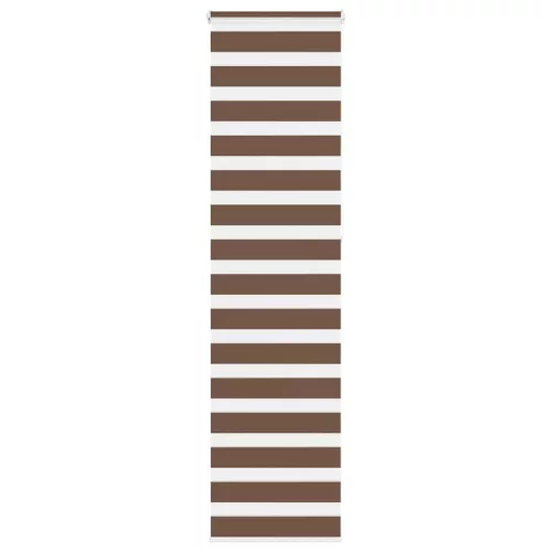 vidaXL zebrafüggönnyel barna szövetszélesség 50,9 cm poliészter