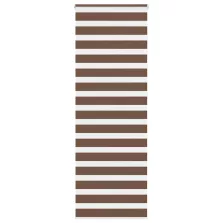   vidaXL zebrafüggönnyel barna szövetszélesség 85,9 cm poliészter