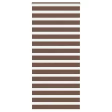   vidaXL zebrafüggönnyel barna szövetszélesség 90,9 cm poliészter