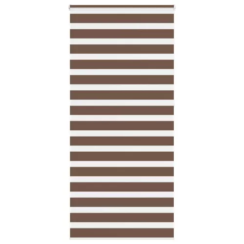vidaXL zebrafüggönnyel barna szövetszélesség 90,9 cm poliészter