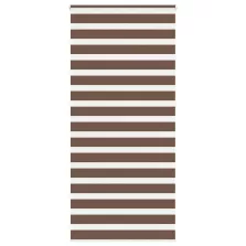   vidaXL zebrafüggönnyel barna szövetszélesség 105,9 cm poliészter