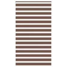   vidaXL zebrafüggönnyel barna szövetszélesség 115,9 cm poliészter