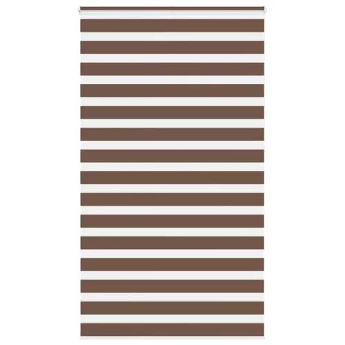 vidaXL zebrafüggönnyel barna szövetszélesség 125,9 cm poliészter
