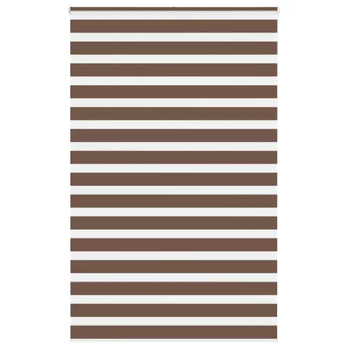 vidaXL zebrafüggönnyel barna szövetszélesség 135,9 cm poliészter