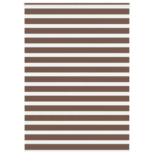vidaXL zebrafüggönnyel barna szövetszélesség 160,9 cm poliészter