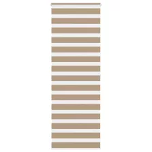   vidaXL zebrafüggönnyel homokbarna szövetszélesség 65,9 cm poliészter