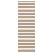   vidaXL zebrafüggönnyel homokbarna szövetszélesség 75,9 cm poliészter