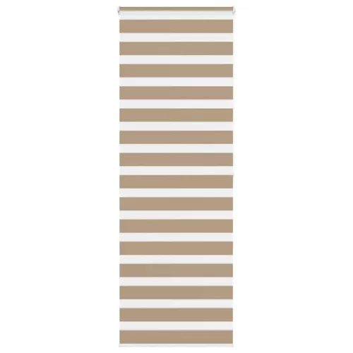 vidaXL zebrafüggönnyel homokbarna szövetszélesség 80,9 cm poliészter