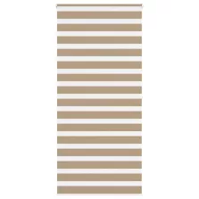   vidaXL zebrafüggönnyel homokbarna szövetszélesség 105,9 cm poliészter