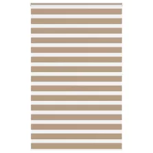   vidaXL zebrafüggönnyel homokbarna szövetszélesség 145,9 cm poliészter