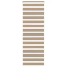  vidaXL zebrafüggönnyel homokbarna szövetszélesség 65,9 cm poliészter