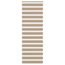   vidaXL zebrafüggönnyel homokbarna szövetszélesség 70,9 cm poliészter