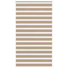   vidaXL zebrafüggönnyel homokbarna szövetszélesség 115,9 cm poliészter