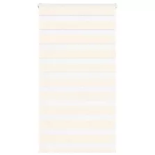   vidaXL zebrafüggönnyel márványbézs szövetszélesség 80,9 cm poliészter
