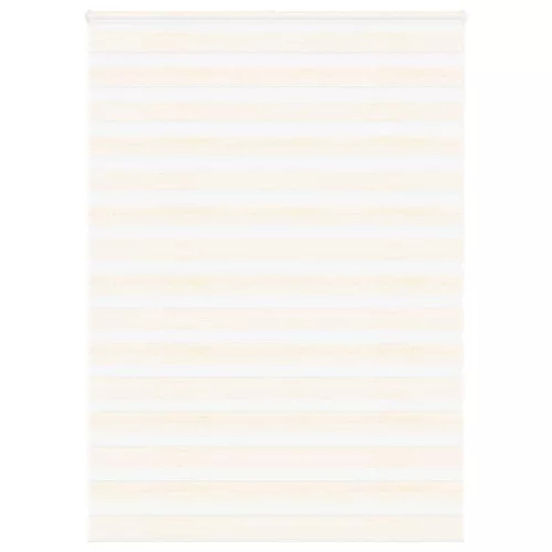 vidaXL zebrafüggönnyel márványbézs szövetszélesség 160,9 cm poliészter