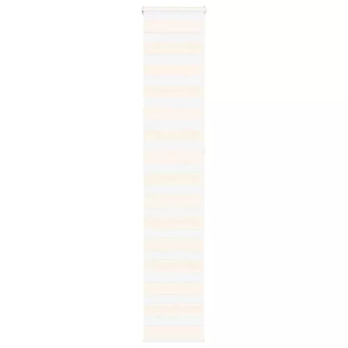 vidaXL zebrafüggönnyel márványbézs szövetszélesség 40,9 cm poliészter