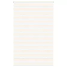   vidaXL zebrafüggönnyel márványbézs szövetszélesség 140,9 cm poliészter