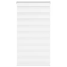   vidaXL zebrafüggönnyel fehér szövetszélesség 70,9 cm poliészter