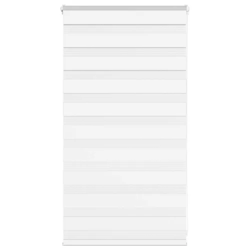 vidaXL zebrafüggönnyel fehér szövetszélesség 85,9 cm poliészter