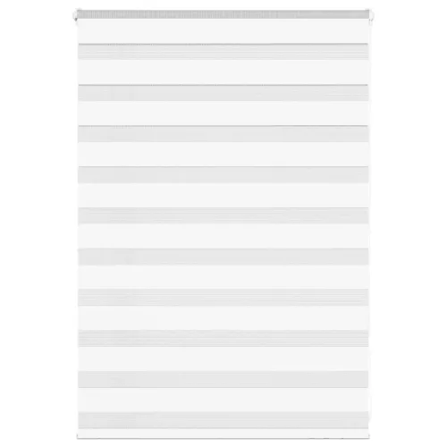 vidaXL zebrafüggönnyel fehér szövetszélesség 100,9 cm poliészter