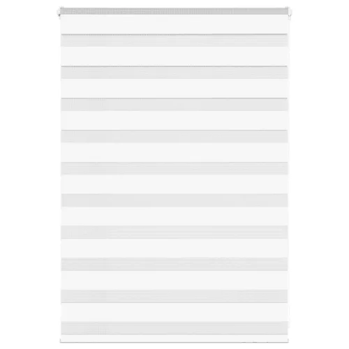 vidaXL zebrafüggönnyel fehér szövetszélesség 110,9 cm poliészter