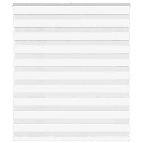 vidaXL zebrafüggönnyel fehér szövetszélesség 115,9 cm poliészter