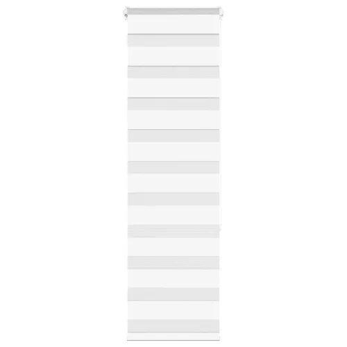 vidaXL zebrafüggönnyel fehér szövetszélesség 35,9 cm poliészter