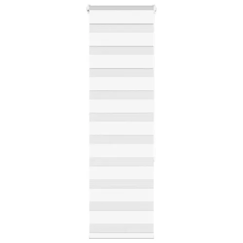 vidaXL zebrafüggönnyel fehér szövetszélesség 40,9 cm poliészter