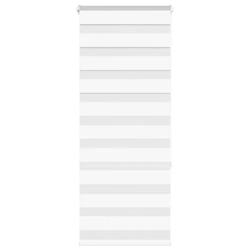 vidaXL zebrafüggönnyel fehér szövetszélesség 60,9 cm poliészter