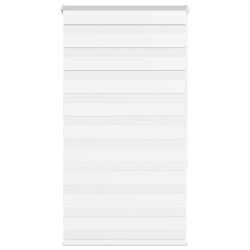 vidaXL zebrafüggönnyel fehér szövetszélesség 65,9 cm poliészter