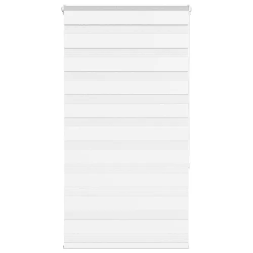 vidaXL zebrafüggönnyel fehér szövetszélesség 70,9 cm poliészter