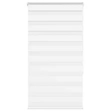   vidaXL zebrafüggönnyel fehér szövetszélesség 75,9 cm poliészter
