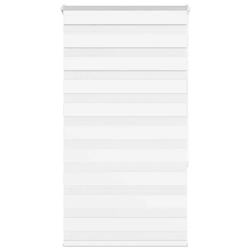 vidaXL zebrafüggönnyel fehér szövetszélesség 75,9 cm poliészter